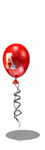 GIF animado (39514) Abecedario globos rojos