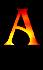 GIF animado (41790) Letra a ardiendo