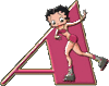 GIF animado (35870) Letra a betty boop
