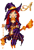 GIF animado (37912) Letra a bruja