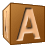 GIF animado (39306) Letra a cubo letra