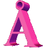 GIF animado (45053) Letra a dieresis mayuscula