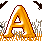 GIF animado (38274) Letra a murcielago halloween