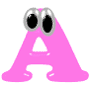 GIF animado (39848) Letra a ninos