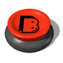GIF animado (32489) Letra b boton rojo
