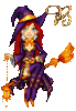 GIF animado (37913) Letra b bruja