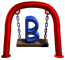 GIF animado (39132) Letra b columpio