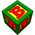 GIF animado (39266) Letra b cubo letras