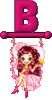 GIF animado (35988) Letra b dollz