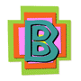 GIF animado (40338) Letra b estilo africano