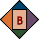 GIF animado (40540) Letra b geometrica