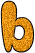 GIF animado (31894) Letra b hamster