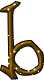 GIF animado (35166) Letra b marron