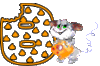 GIF animado (32036) Letra b ratoncito