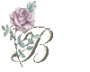 GIF animado (37245) Letra b rosa rosa