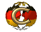 GIF animado (42373) Letra c bandera alemana