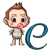 GIF animado (43039) Letra c bebe