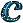 GIF animado (32928) Letra c brillante azul