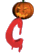GIF animado (38115) Letra c calabaza animada
