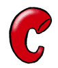 GIF animado (35962) Letra c comic