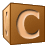 GIF animado (39308) Letra c cubo letra