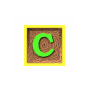 GIF animado (39344) Letra c dado letras