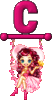 GIF animado (35989) Letra c dollz
