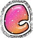 GIF animado (33604) Letra c glitter fiesta