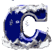 GIF animado (41325) Letra c nevada