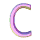 GIF animado (44913) Letra c rosa