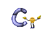 GIF animado (36448) Letra c smilies