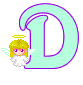 GIF animado (38997) Letra d angelito