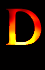 GIF animado (41793) Letra d ardiendo