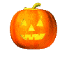 GIF animado (38080) Letra d calabaza halloween