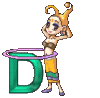 GIF animado (43538) Letra d chica