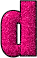 GIF animado (44808) Letra d fucsia