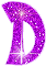 GIF animado (33927) Letra d glitter magenta