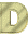 GIF animado (35142) Letra d marmol