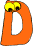 GIF animado (38971) Letra d ninos