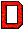 GIF animado (43951) Letra d roja