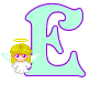 GIF animado (38998) Letra e angelito