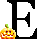 GIF animado (38055) Letra e calabazas halloween