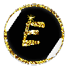GIF animado (42159) Letra e oro