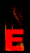 GIF animado (37731) Letra e roja ardiendo