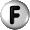 GIF animado (32442) Letra f boton gris
