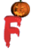GIF animado (38118) Letra f calabaza animada