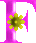 GIF animado (36918) Letra f colores flores