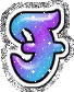 GIF animado (40394) Letra f colores frios
