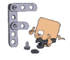 GIF animado (39182) Letra f construccion