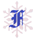 GIF animado (40998) Letra f copo nieve